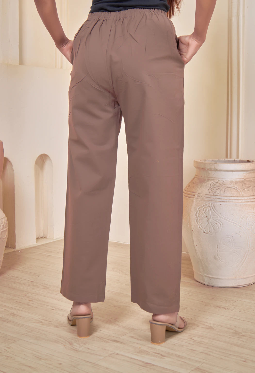 KUTUMBH COFFEE BROWN AARIWORK CO-ORD SET