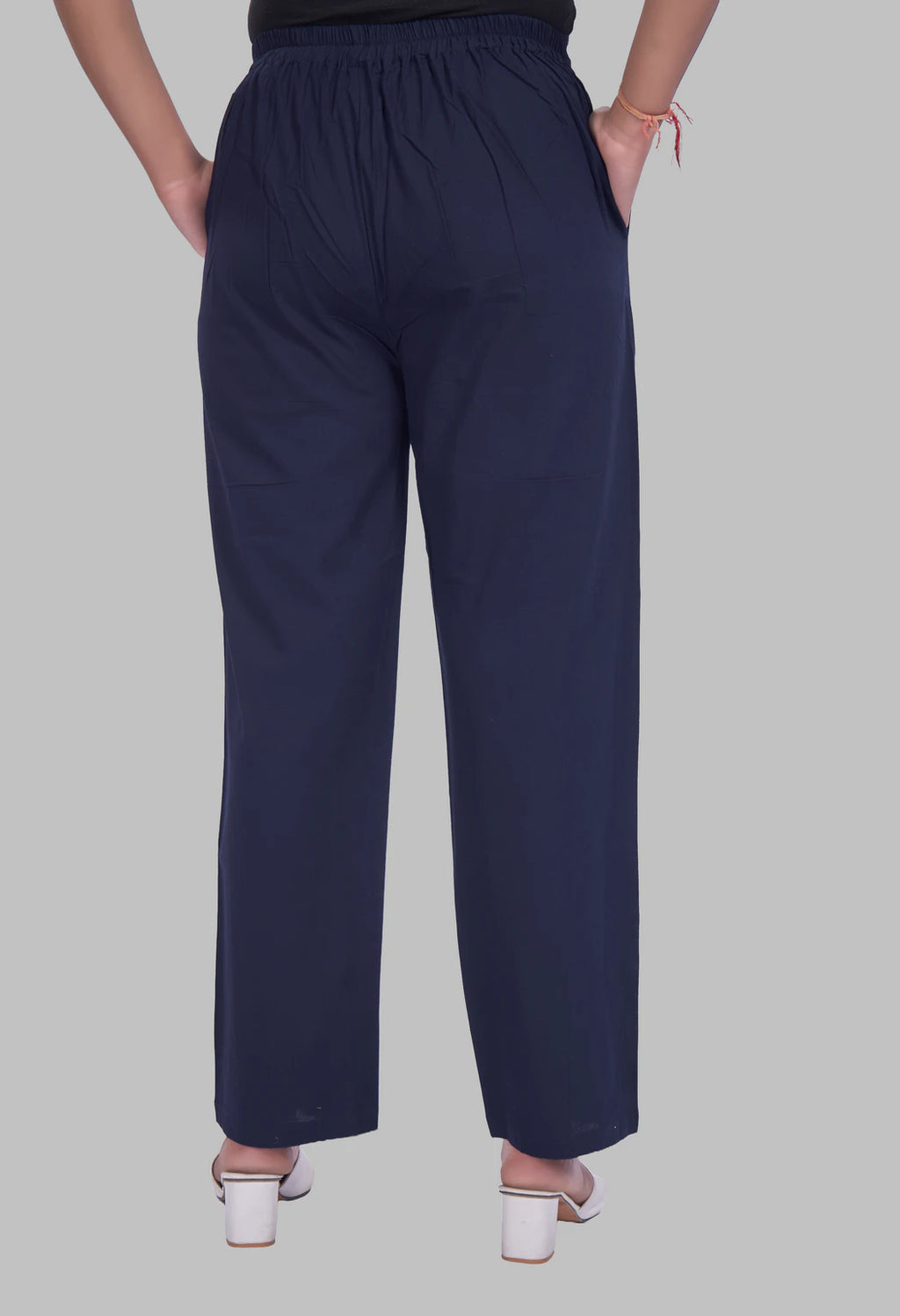 AARI NAVY BLUE KUTUMBH SLEEVELESS SET