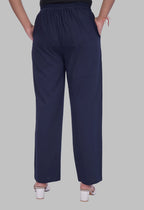 AARI NAVY BLUE KUTUMBH SLEEVELESS SET
