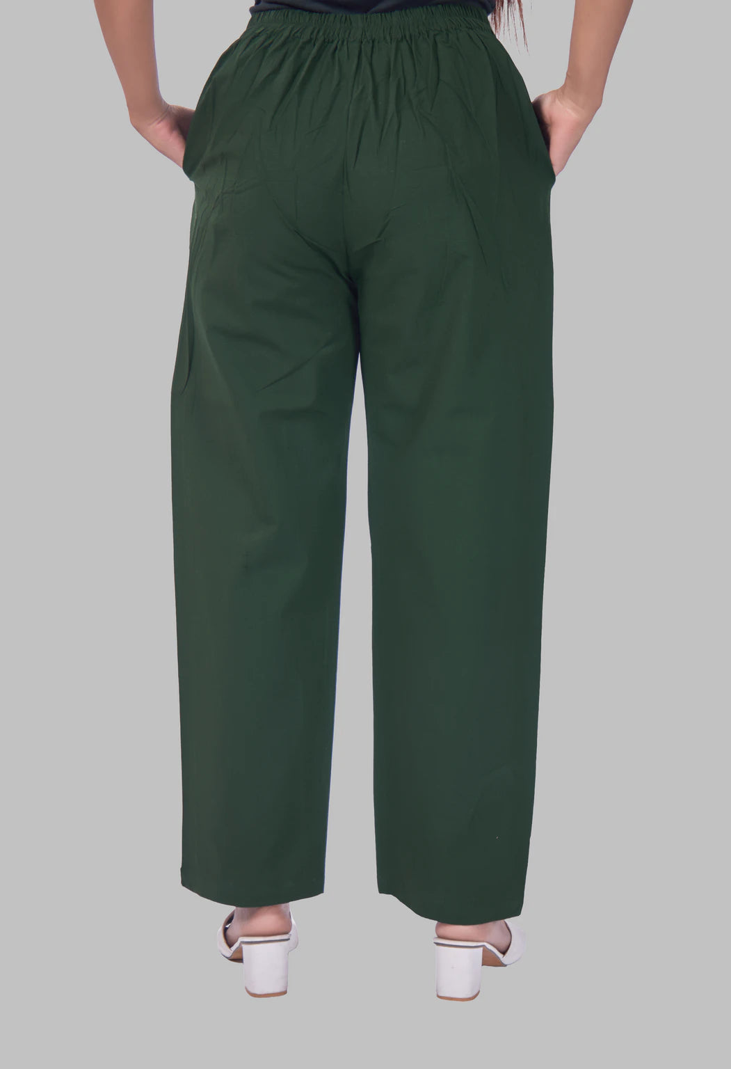 KUTUMBH BOTTLE GREEN AARIWORK CO-ORD SET