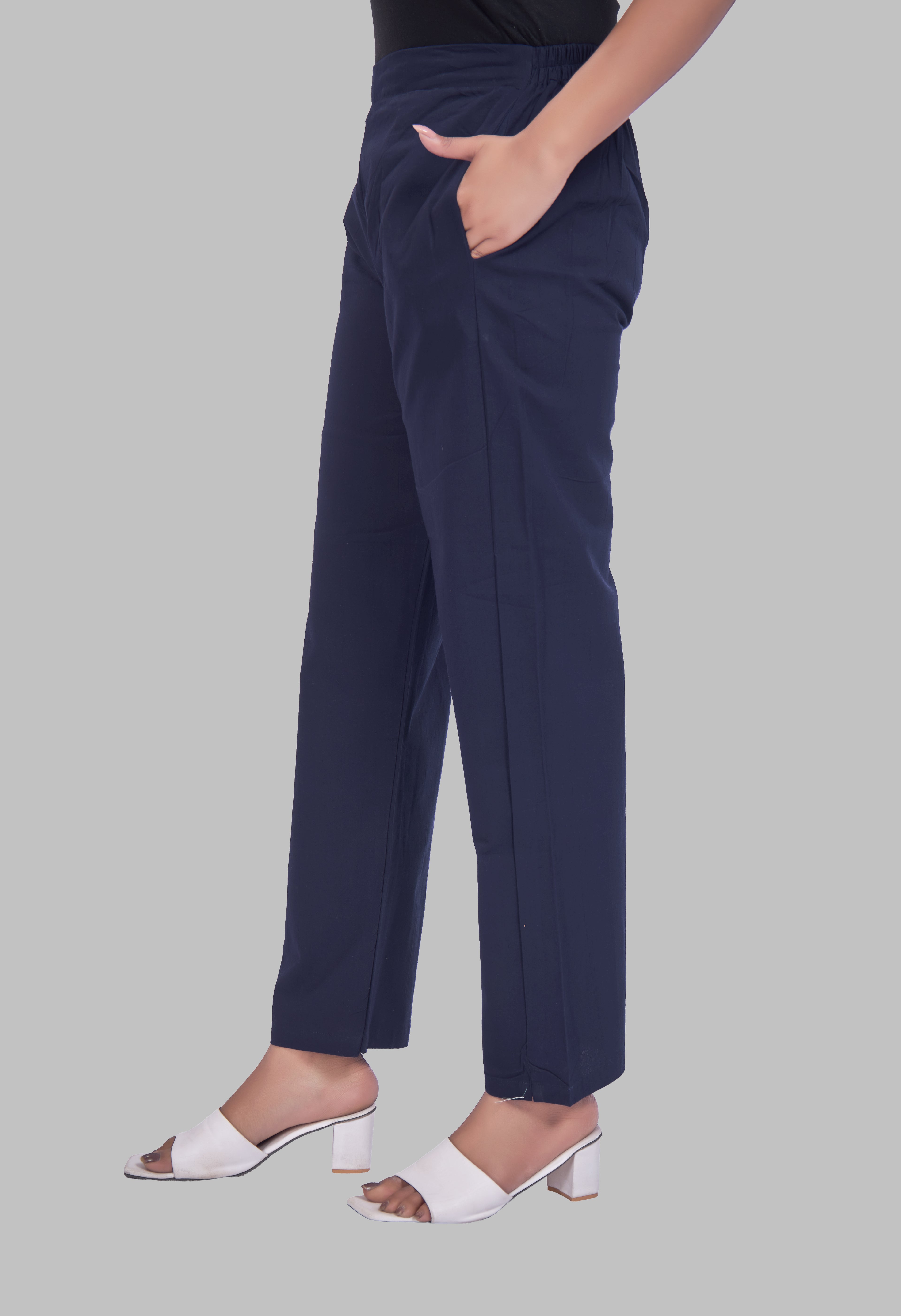 AARI NAVY BLUE VINTAGE VINE SLEEVELESS SET