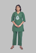JHAROKHA JADE AARIWORK CO-ORD SET
