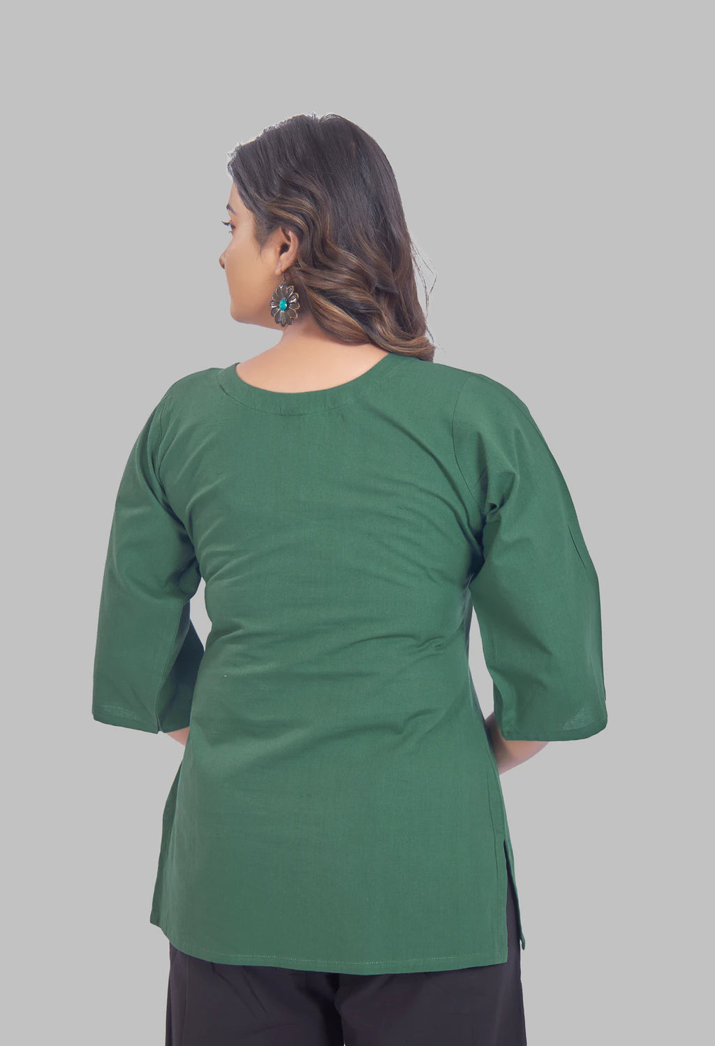 AARI KUTUMBH JADE AARI SUMMER SHORT KURTA