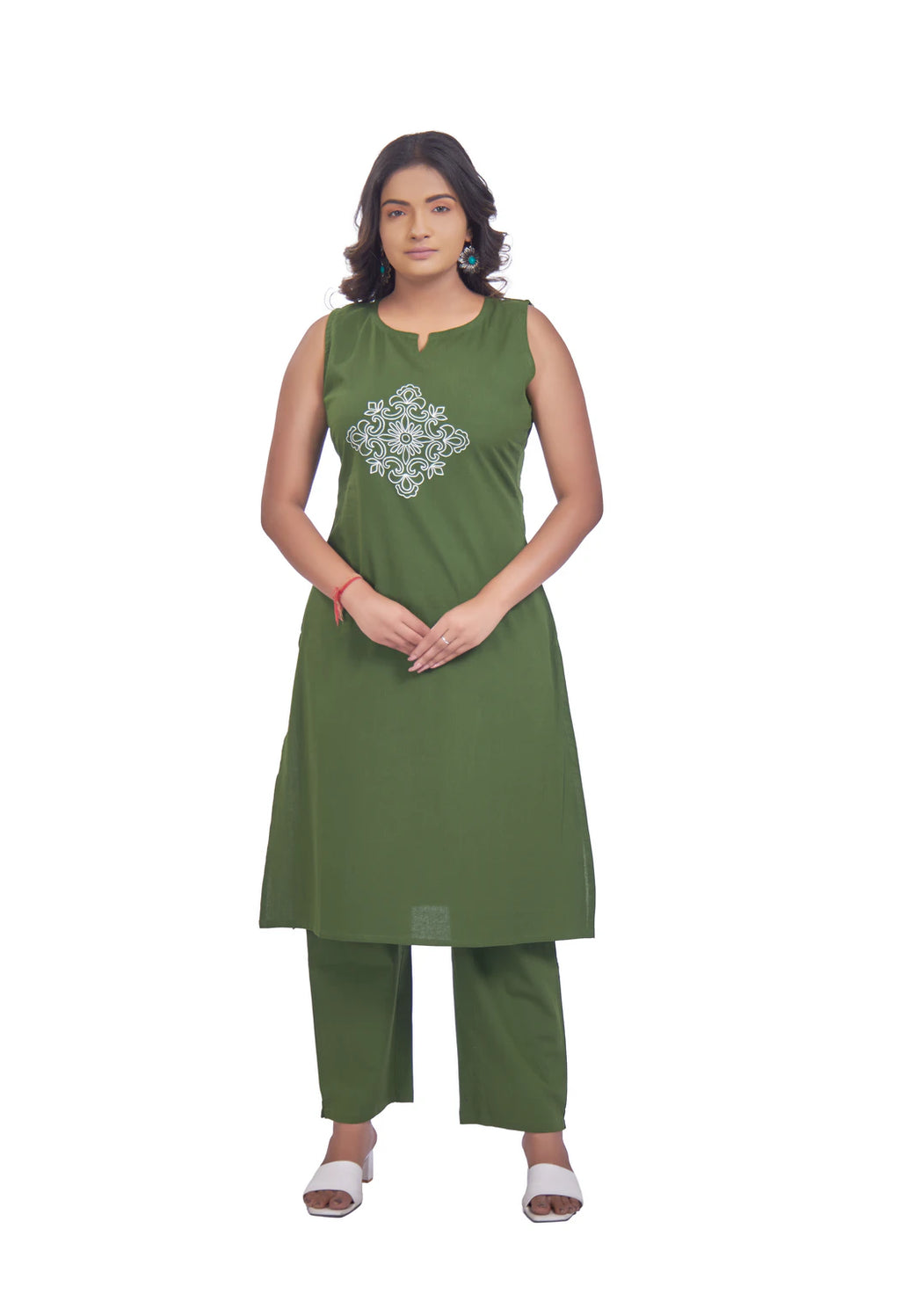 AARI MOSS VINTAGE VINE SLEEVELESS SET