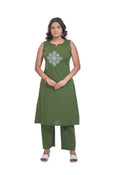 AARI MOSS VINTAGE VINE SLEEVELESS SET