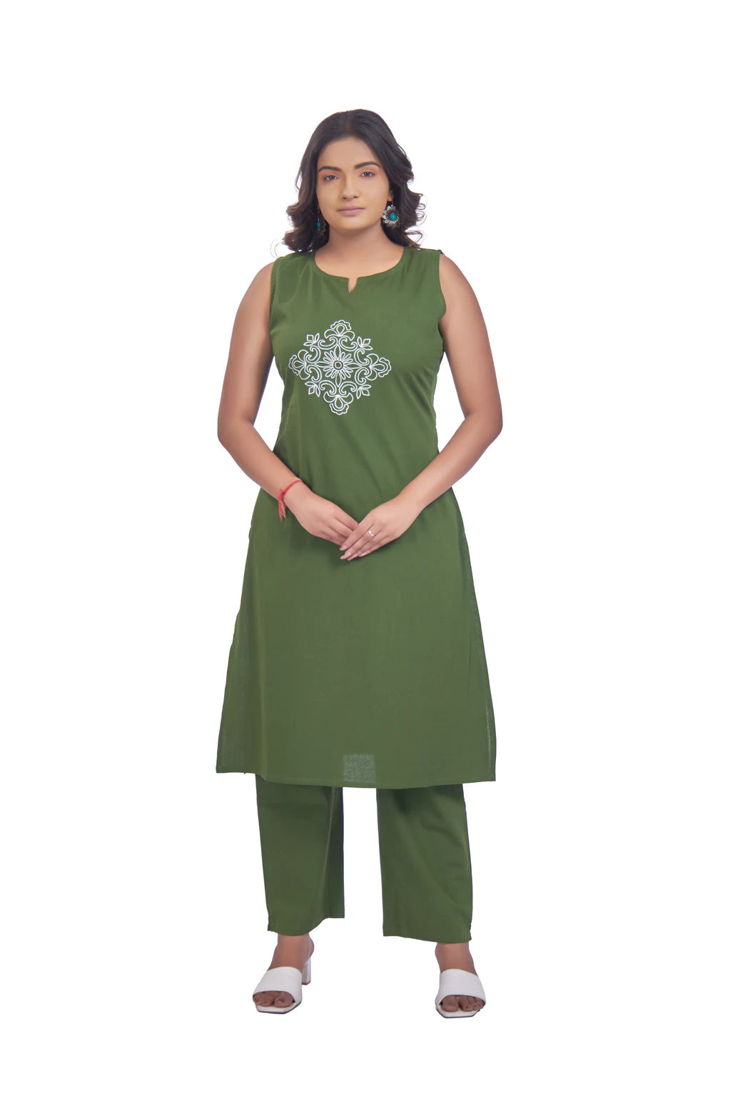 AARI MOSS VINTAGE VINE SLEEVELESS SET