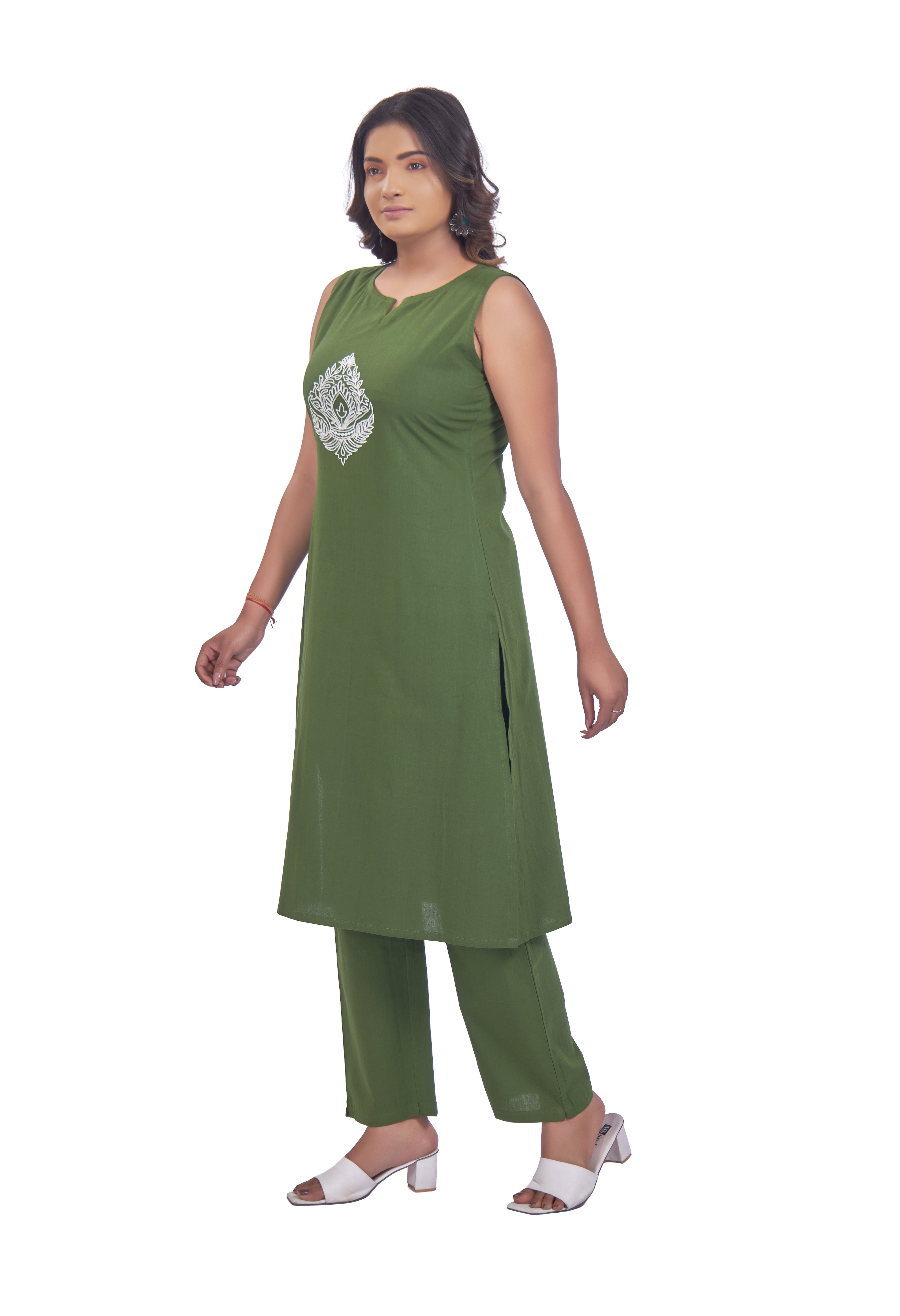 WOMEN MOSS COTTON PANT