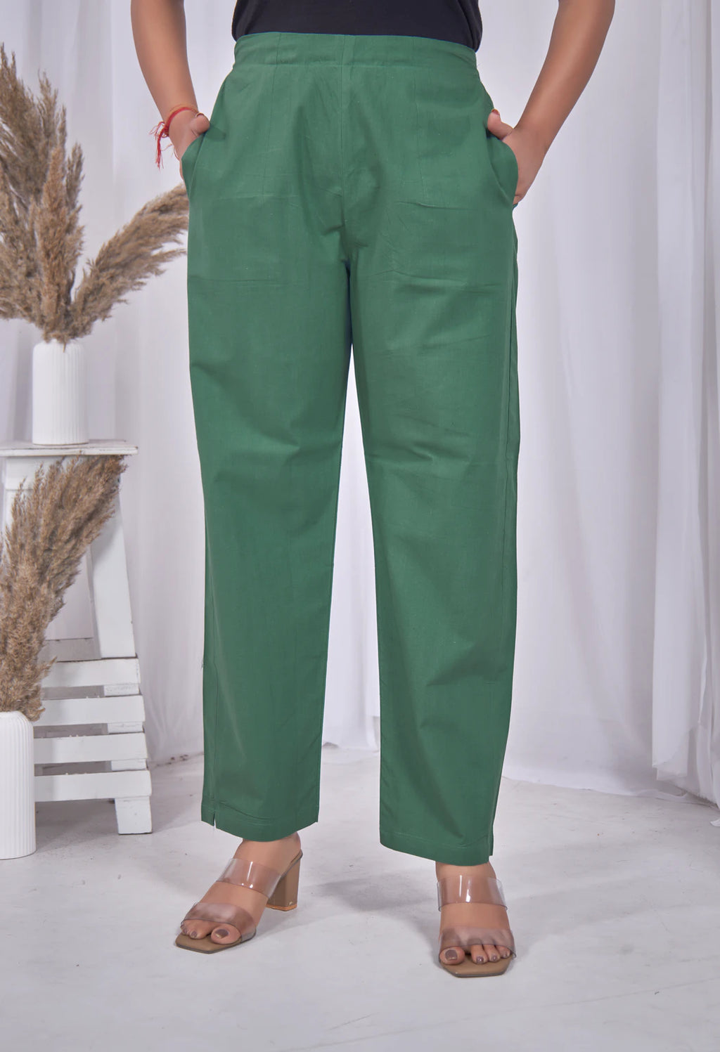 AARI JADE JHAROKHA SLEEVELESS SET